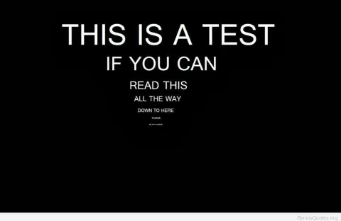 test